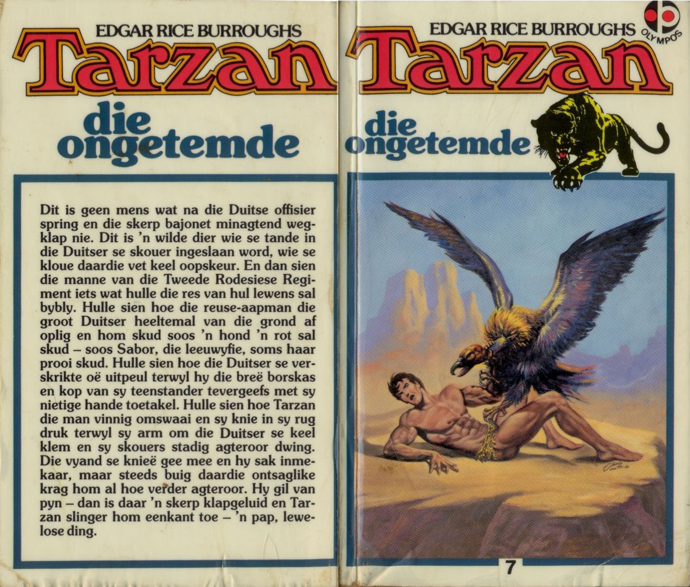 7. Tarzan die ongetemde - Edgar Rice Burroughs (1984)